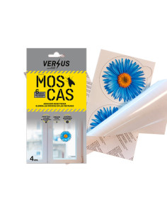 ADHESIVO INSECTICIDA MOSCAS 4ud 2