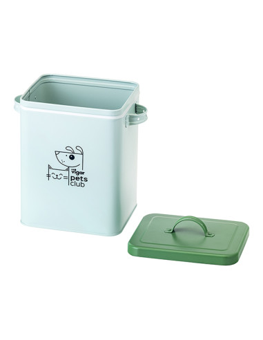 CONTENEDOR METAL COMIDA MASCOTAS 5 L
