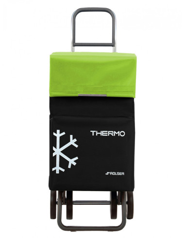 CARRO COMPRA TERMO NEGRO/LIMA 46L