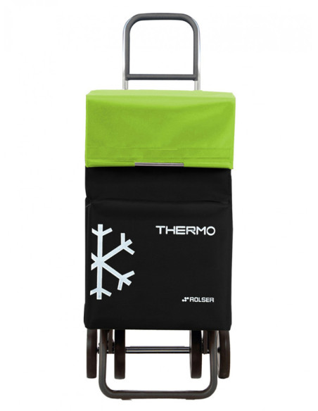 CARRO COMPRA TERMO NEGRO/LIMA 46L