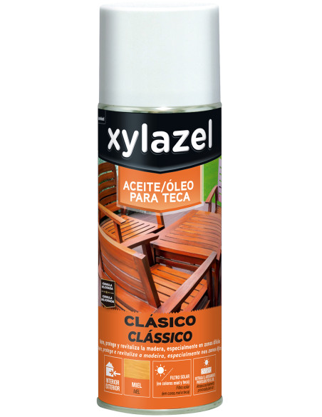 ACEITE PARA TECA SPRAY MIEL 400 ML