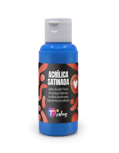 PINTURA TEXTIL AZUL CYAN 80 ML