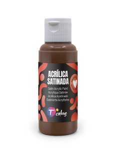 PINTURA TEXTIL MARRON 80 ML 2