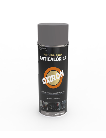 PINTURA SPRAY ANTICALORICA ALUMINIO 400 ML