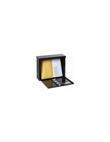 BUZON EXTERIOR ACERO CHANCE NEGRO
