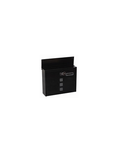 BUZON EXTERIOR ACERO CHANCE NEGRO