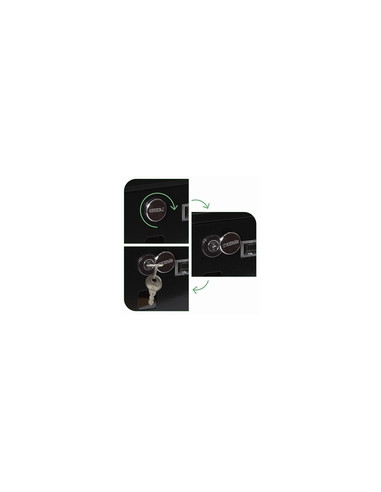 BUZON EXTERIOR ACERO CHANCE NEGRO