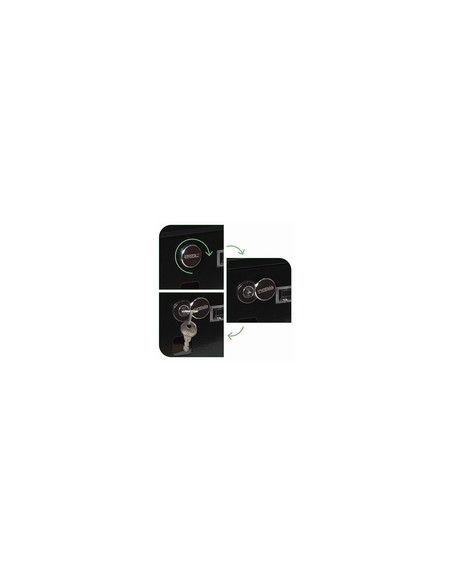 BUZON EXTERIOR ACERO CHANCE NEGRO