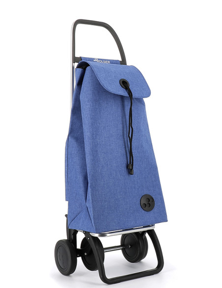 CARRO COMPRA I-MAX TWEED 2+2 AZUL 43 L