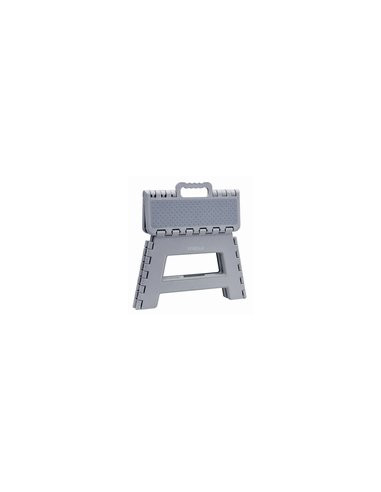 TABURETE MULTIUSO PLEGABLE GRI 29X22X39CM