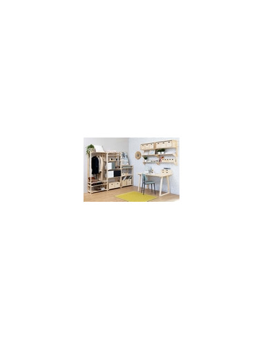 ESTANTERIA MADERA LAMAS 5/B 171X65X40
