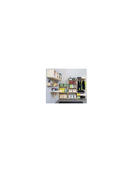 ESTANTERIA MADERA LAMAS 5/B 171X65X40