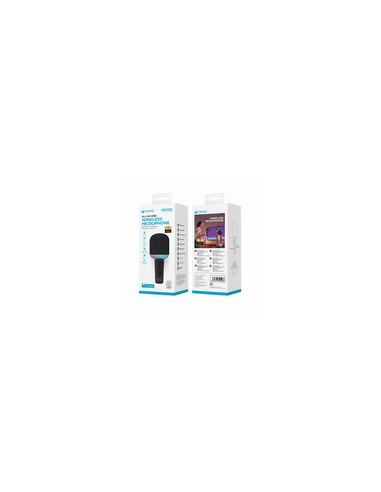 Micrófono Bluetooth RGB UNICO negro