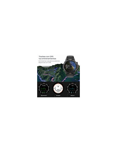 Smartwatch KSIX Explorer GPS 1.43″ AMOLED 5 ATM