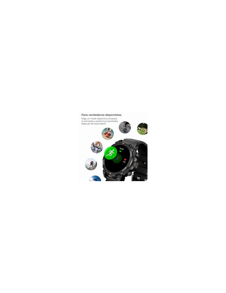 Smartwatch KSIX Explorer GPS 1.43″ AMOLED 5 ATM