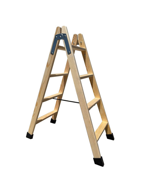 ESCALERA MADERA P PLANO 4PELD 1,15 M