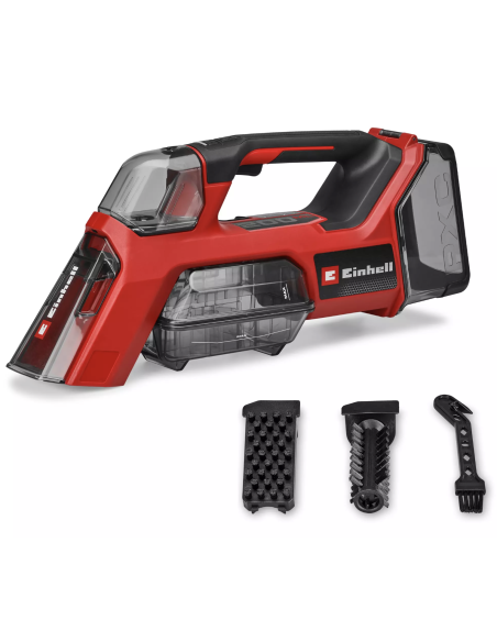 Aspirador limpiador de tapicerías a batería Einhell TE-SCL 18/200 Li-S