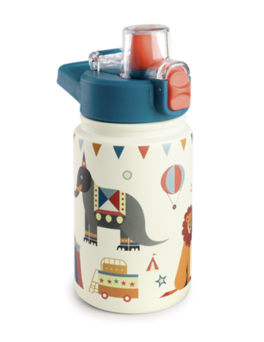BOTELLA TERMO C/BOQUILLA INOX CIRCUS SURTIDO 350 ML