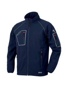 CHAQUETA SOFTSHELL AZUL L