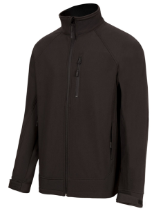 CHAQUETA SOFTSHELL NEGRA XXL