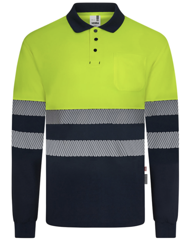 POLO A.VISIBILIDAD ML AMAR/MARINO XL