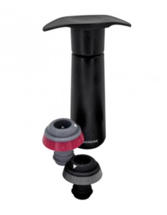 BOMBA MANUAL VACIO + 2 TAPONES