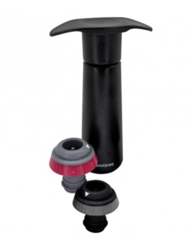 BOMBA MANUAL VACIO + 2 TAPONES