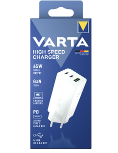 CARGADOR RED USB 65 W VARTA