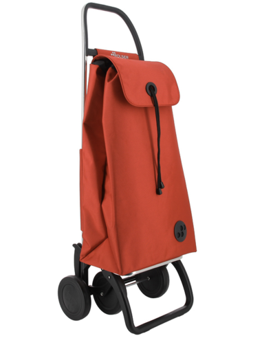 CARRO COMPRA 4 RUEDAS ROJO