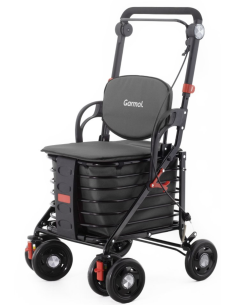 Carro de compra con asiento Garmol Relax 30 L