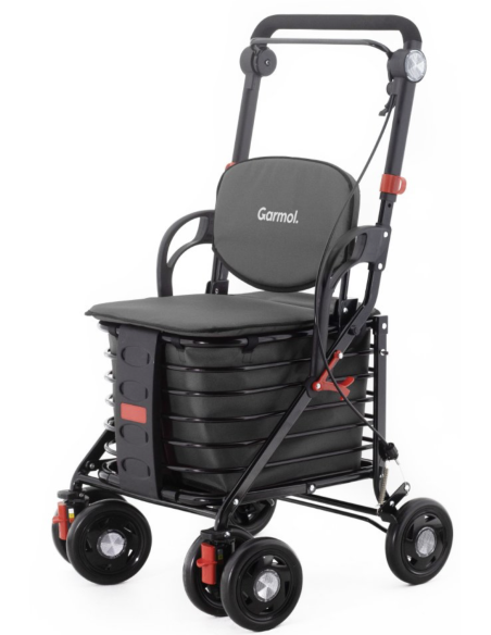 Carro de compra con asiento Garmol Relax 30 L