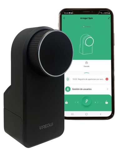 Cerradura inteligente Arregui Spin Bluetooth