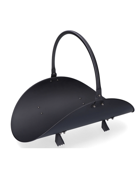 CESTA METALICA LEÑA NG 48X35X38CM