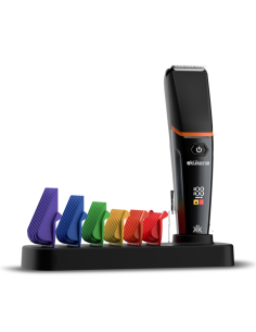 Cortapelo y barba Küken con 6 peines y LED