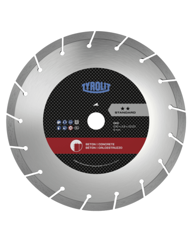 DISCO DIAMANTE HORMIGON C73 C. SECO 115 MM