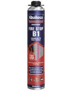 ESPUMA PU PISTOLA ROSA FIRE STOP 750 ML
