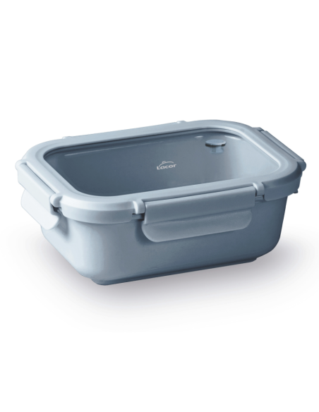 HERMETICO RECTAGULAR CERAMICA GRIS 400 ML