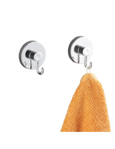 PERCHA VACUUM LOC CROMO 2 UN.