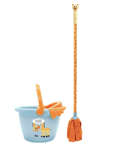 CUBO+FREGONA JIRAFA INFANTIL