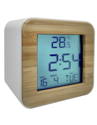 RELOJ DIGITAL C/ALARMA Y CALENDARIO