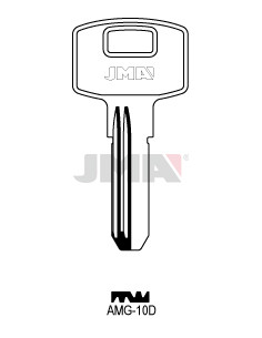 LLAVE EN BRUTO ACERO AMG-10D
