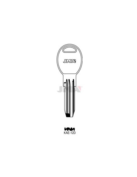 LLAVE EN BRUTO LATON SEGURIDAD KAE-12D