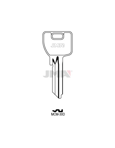 LLAVE EN BRUTO ACERO MCM-30D