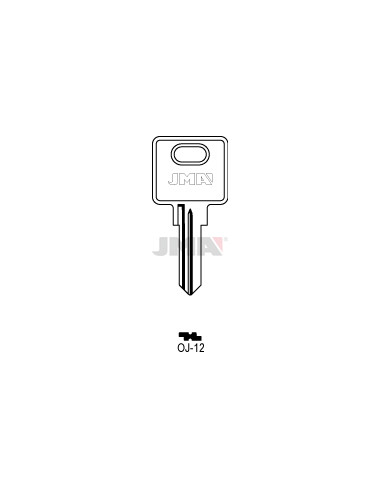 LLAVE EN BRUTO ACERO OJ-12