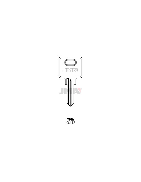 LLAVE EN BRUTO ACERO OJ-12