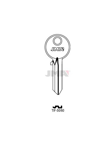 LLAVE EN BRUTO ACERO TIF-50/60