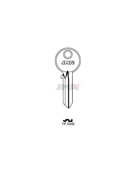 LLAVE EN BRUTO ACERO TIF-50/60