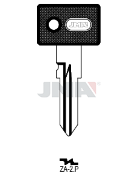 LLAVE EN BRUTO MOTO ZA-2P