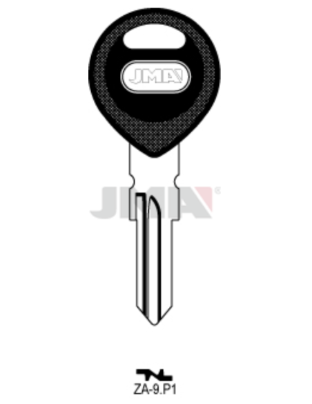 LLAVE EN BRUTO COCHE ZA-9P1