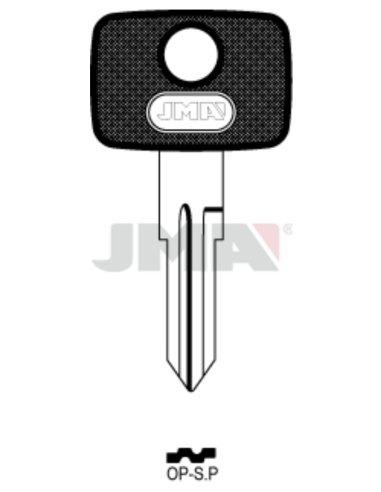 LLAVE EN BRUTO COCHE OP-SP